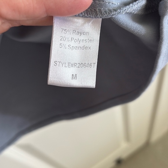 Tuckernuck Miranda Off-Shoulder  dusty blue M top - Picture 5 of 5